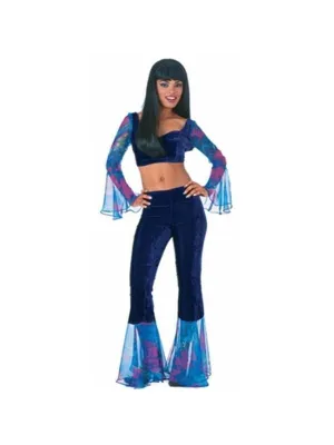 Adult 60's Groovy Bell Bottom Costume