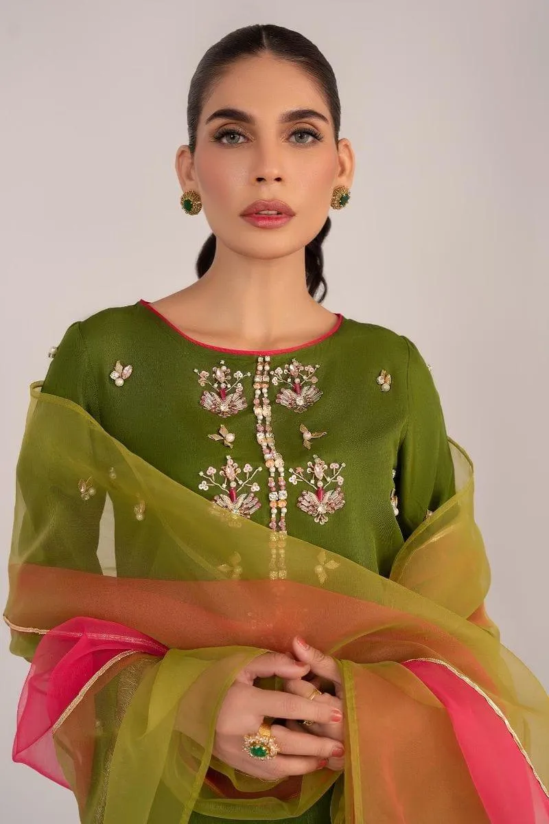 Allure by Ih - NOVA - Silk - Moss Green - 3 Piece