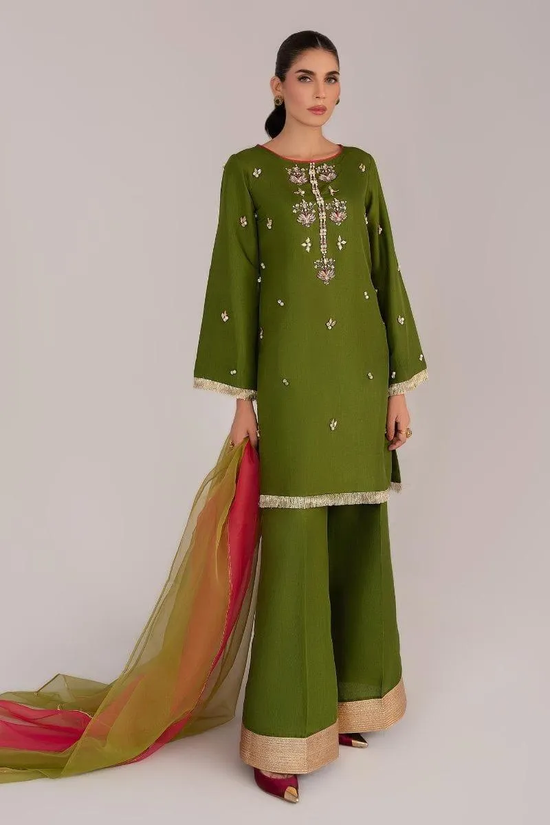 Allure by Ih - NOVA - Silk - Moss Green - 3 Piece