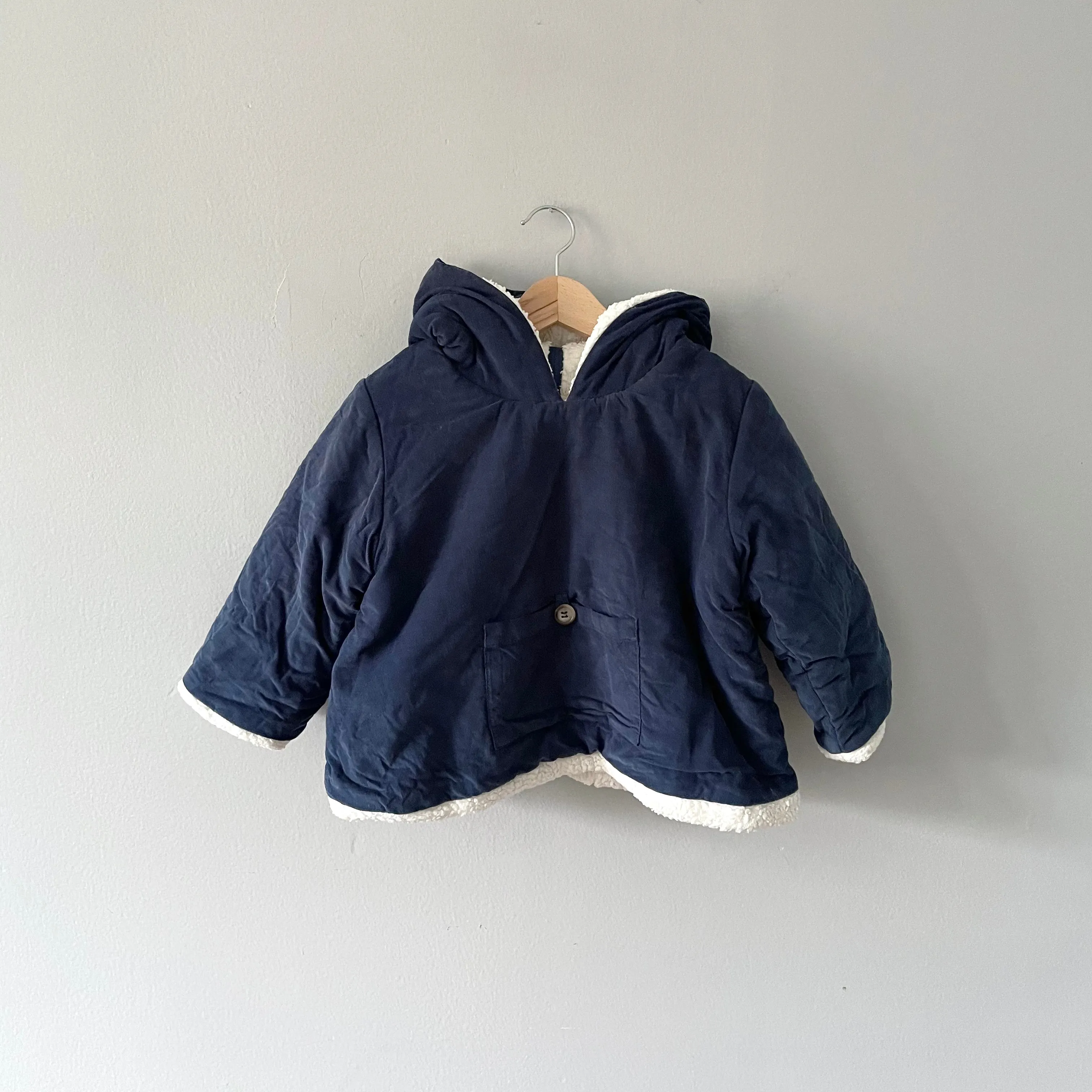 Bonton / Sherpa lined jacket / 2Y