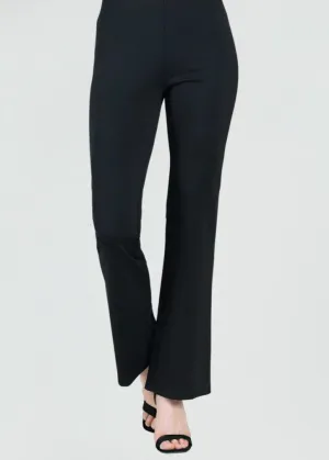 Clara Sunwoo - Ponte Pull On Slim Bootcut Pant - Black