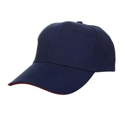 Contrasting Cotton Brushed Cap