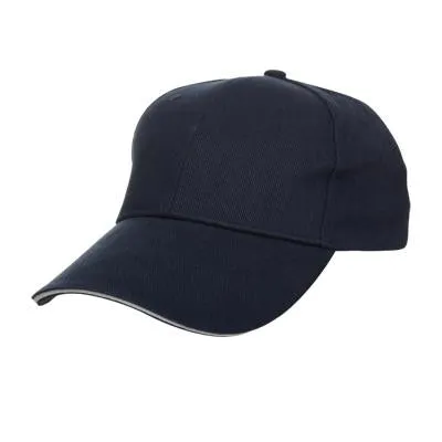 Contrasting Cotton Brushed Cap