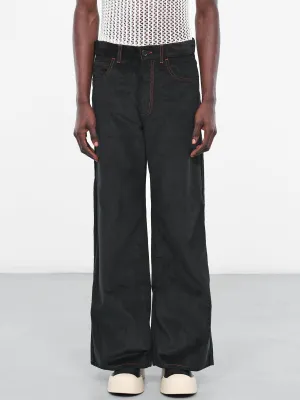 Corduroy Pants (PUMU0073A0-UTC277-00N99-BLACK)