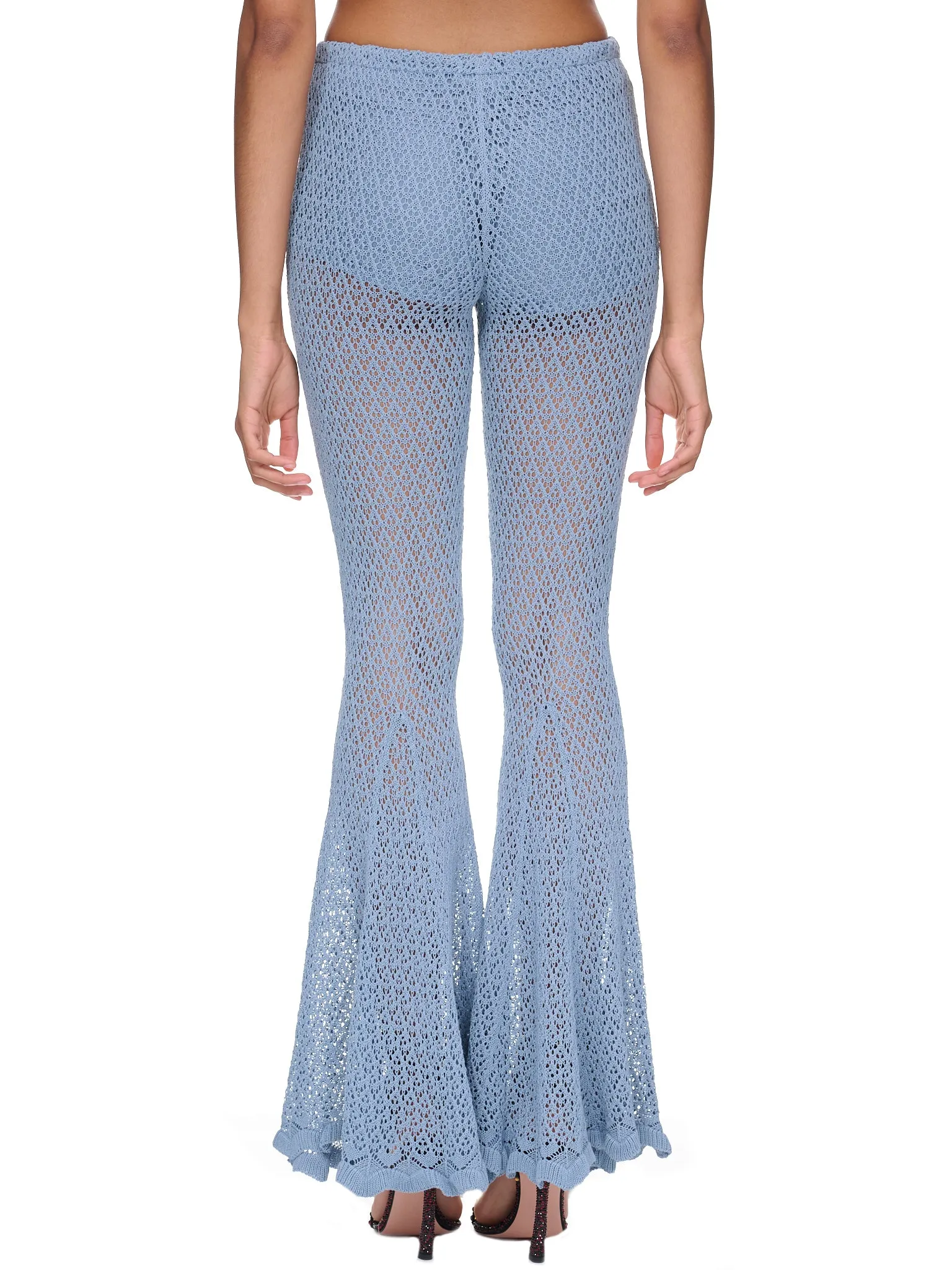 Crochet Flared Pants (4P002A-N0946-TICINO)