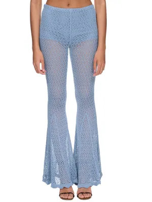 Crochet Flared Pants (4P002A-N0946-TICINO)