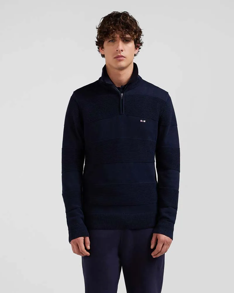 Eden Park Regular Cotton Half Zip