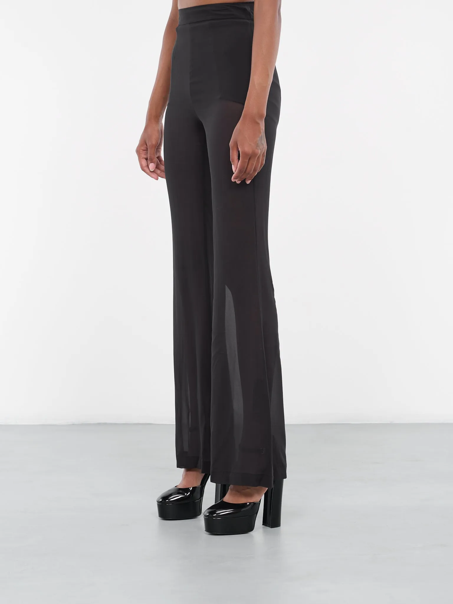 Flared Trousers (FTCY1T-FU1AT-BLACK)