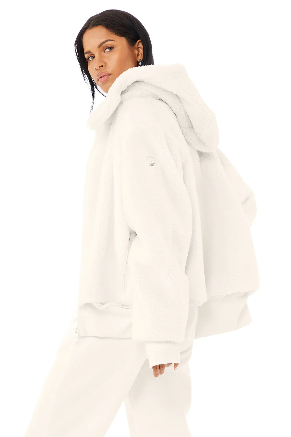 Foxy Sherpa Jacket - Ivory