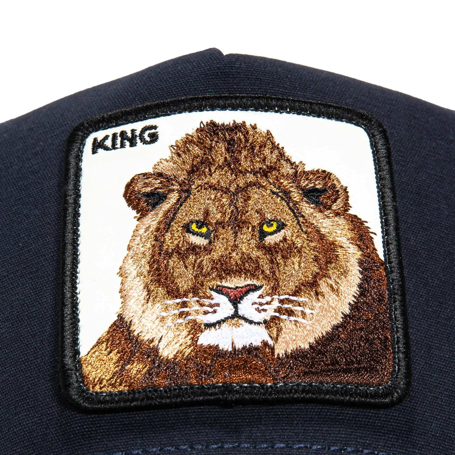 Goorin Bros The King Lion Adjustable Trucker Hat - Navy