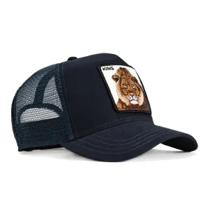 Goorin Bros The King Lion Adjustable Trucker Hat - Navy