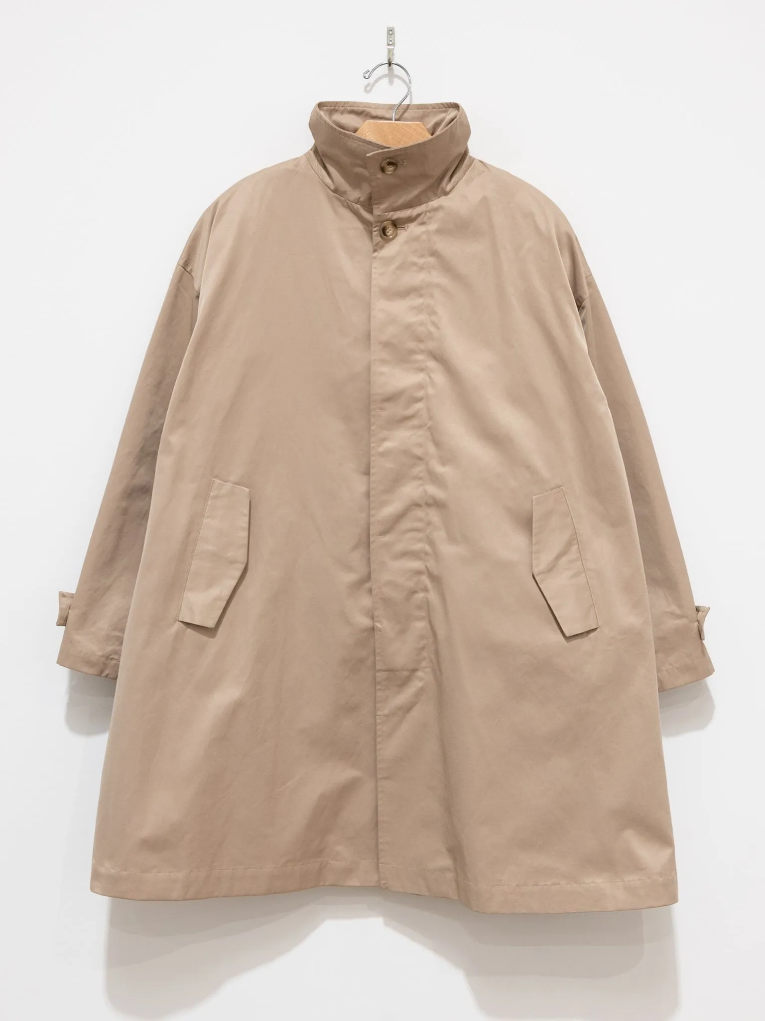 Ichi x TAION Coat   Down Vest - Beige x Beige