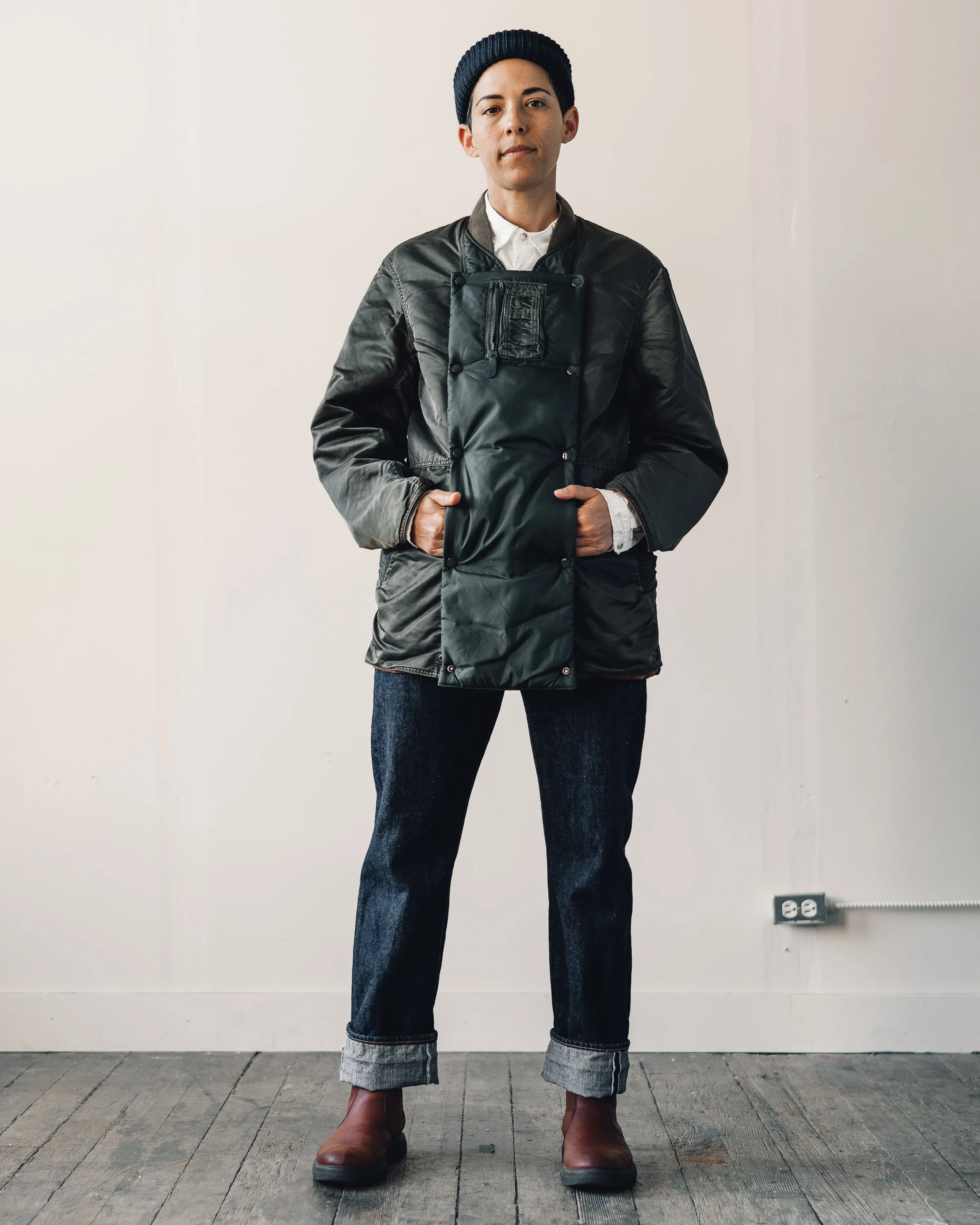 Kapital Nylon Sha-Ka Jacket, Khaki