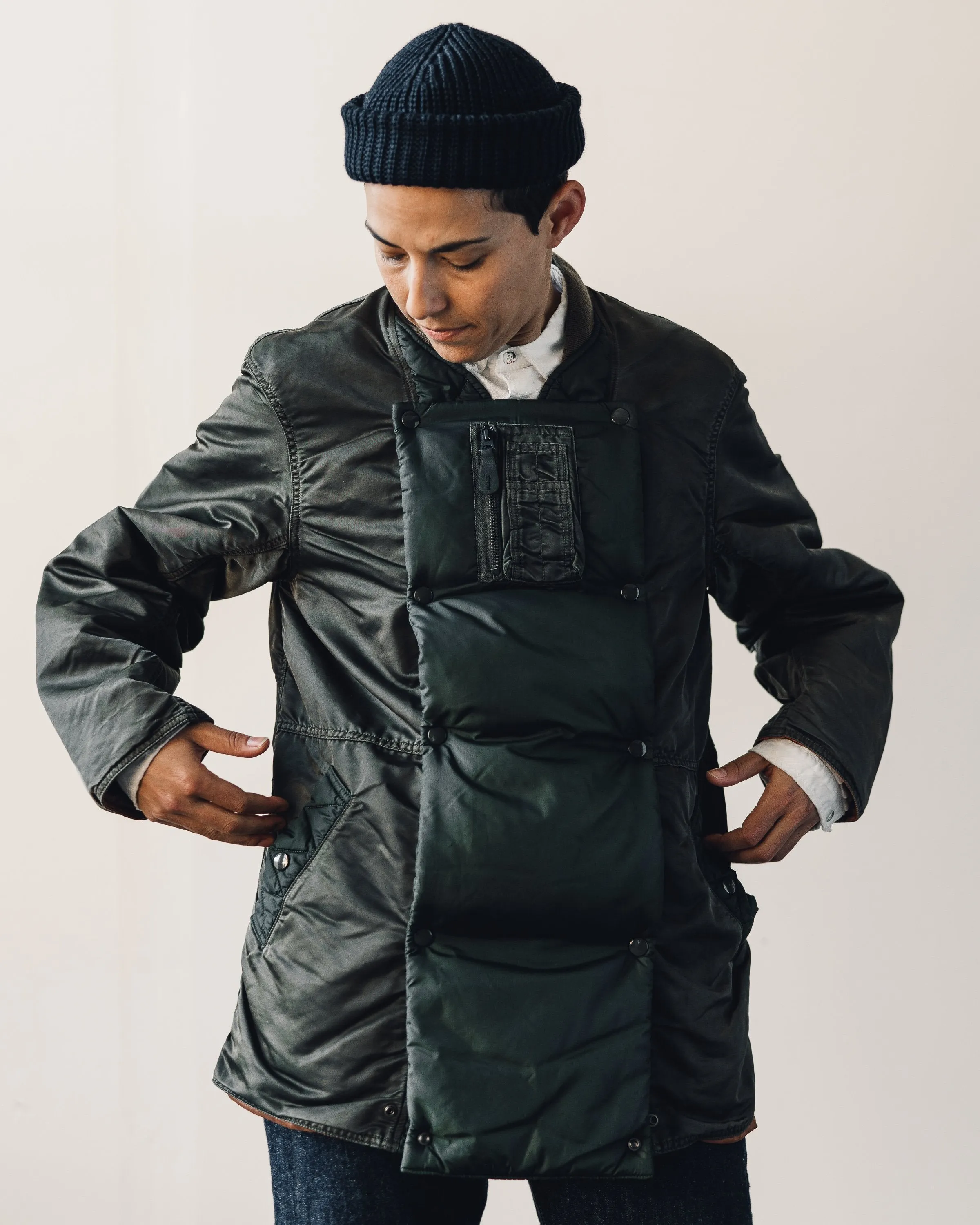 Kapital Nylon Sha-Ka Jacket, Khaki