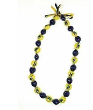 Naval Academy Midshipmen Kukui Nut Lei