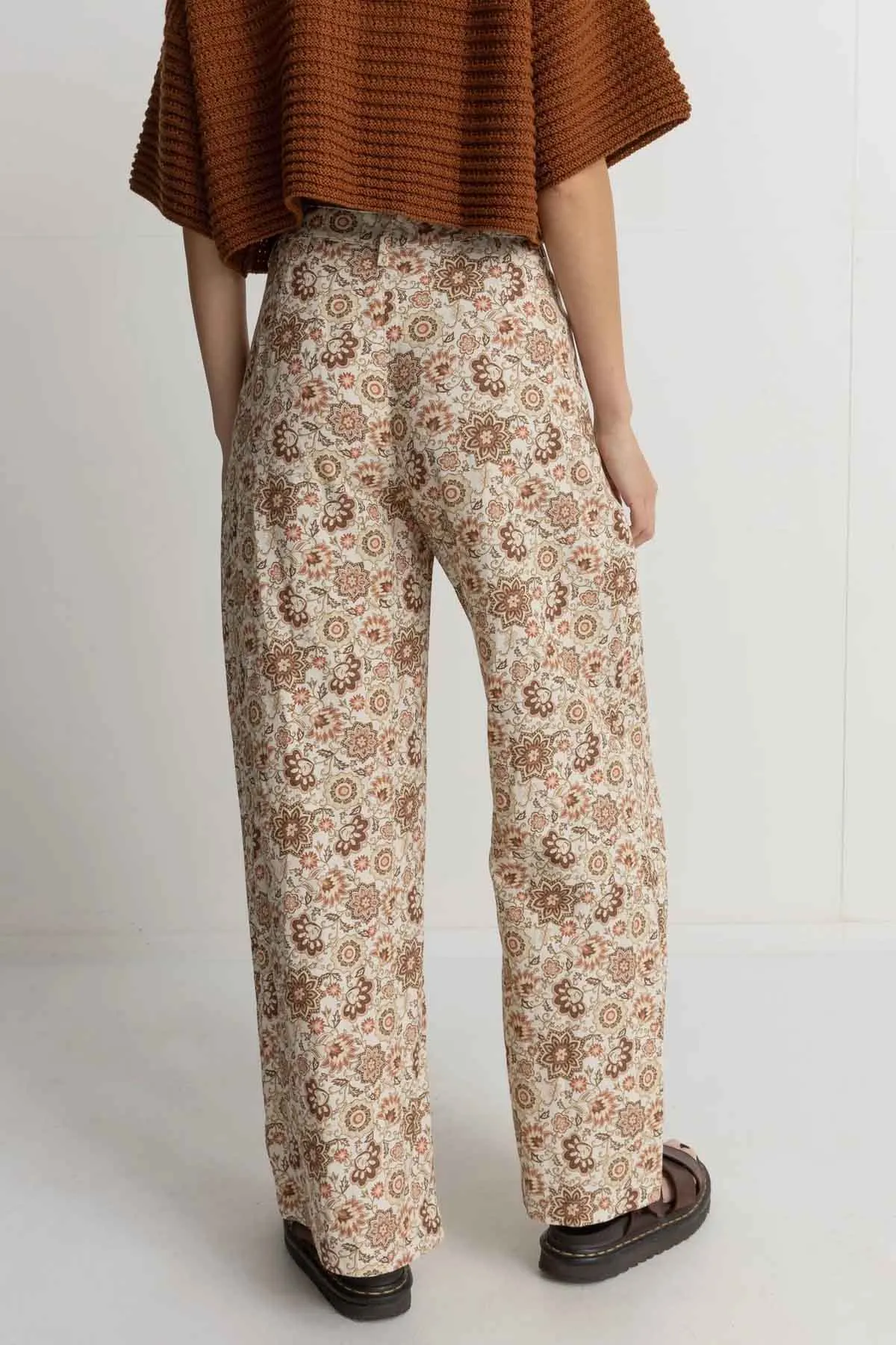 RAYA PAISLEY WIDE LEG PANT