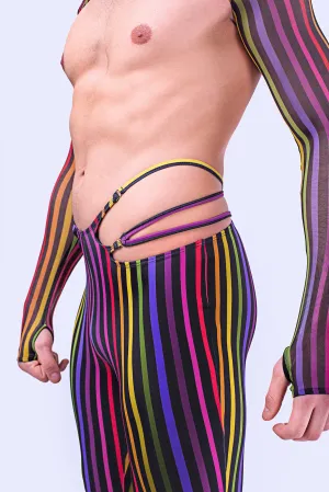 Refraction Male Cut-Out Pants