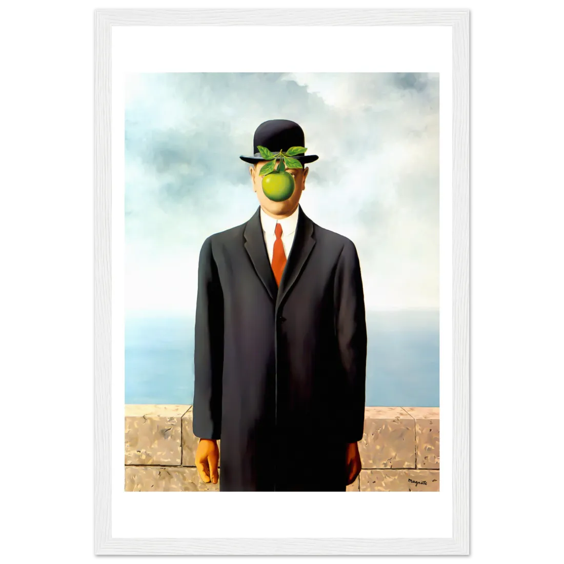 Rene Magritte The Son of Man, 1964 Artwork Poster