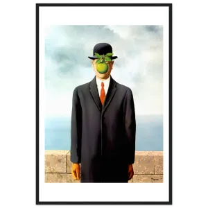 Rene Magritte The Son of Man, 1964 Artwork Poster