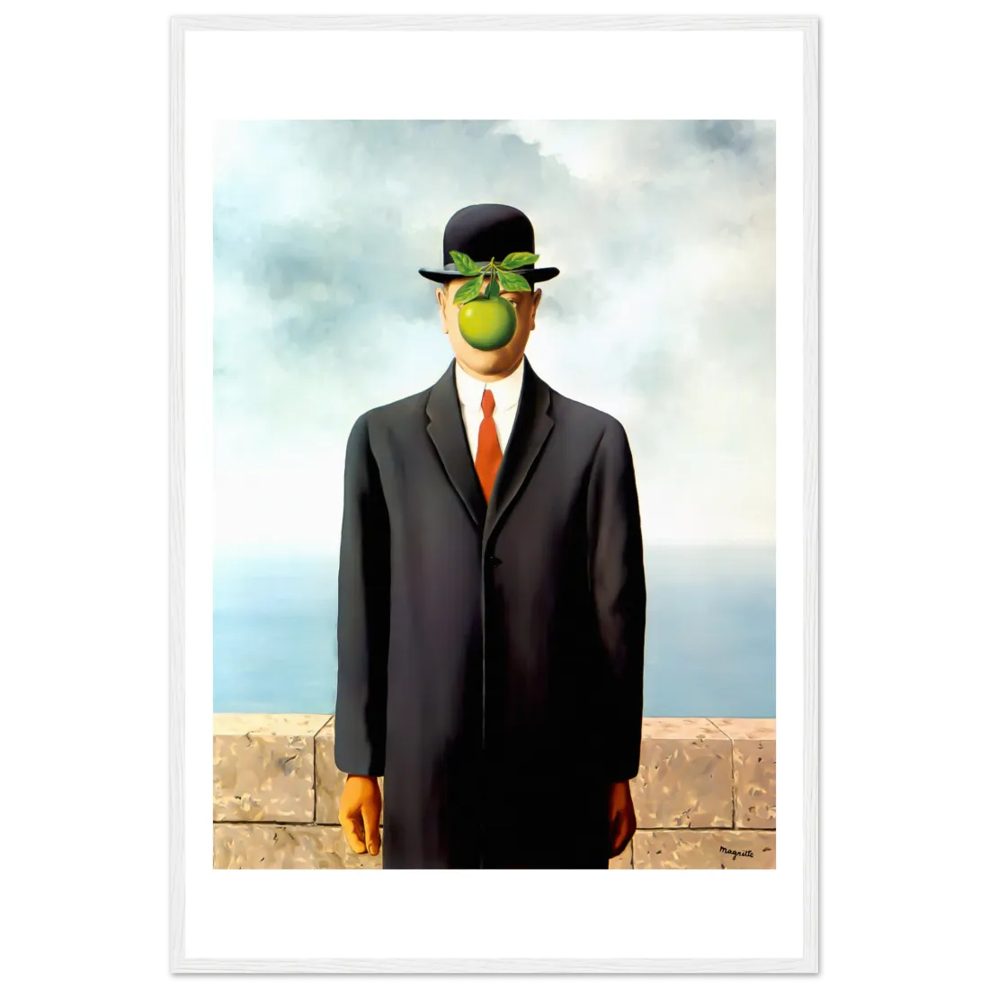 Rene Magritte The Son of Man, 1964 Artwork Poster