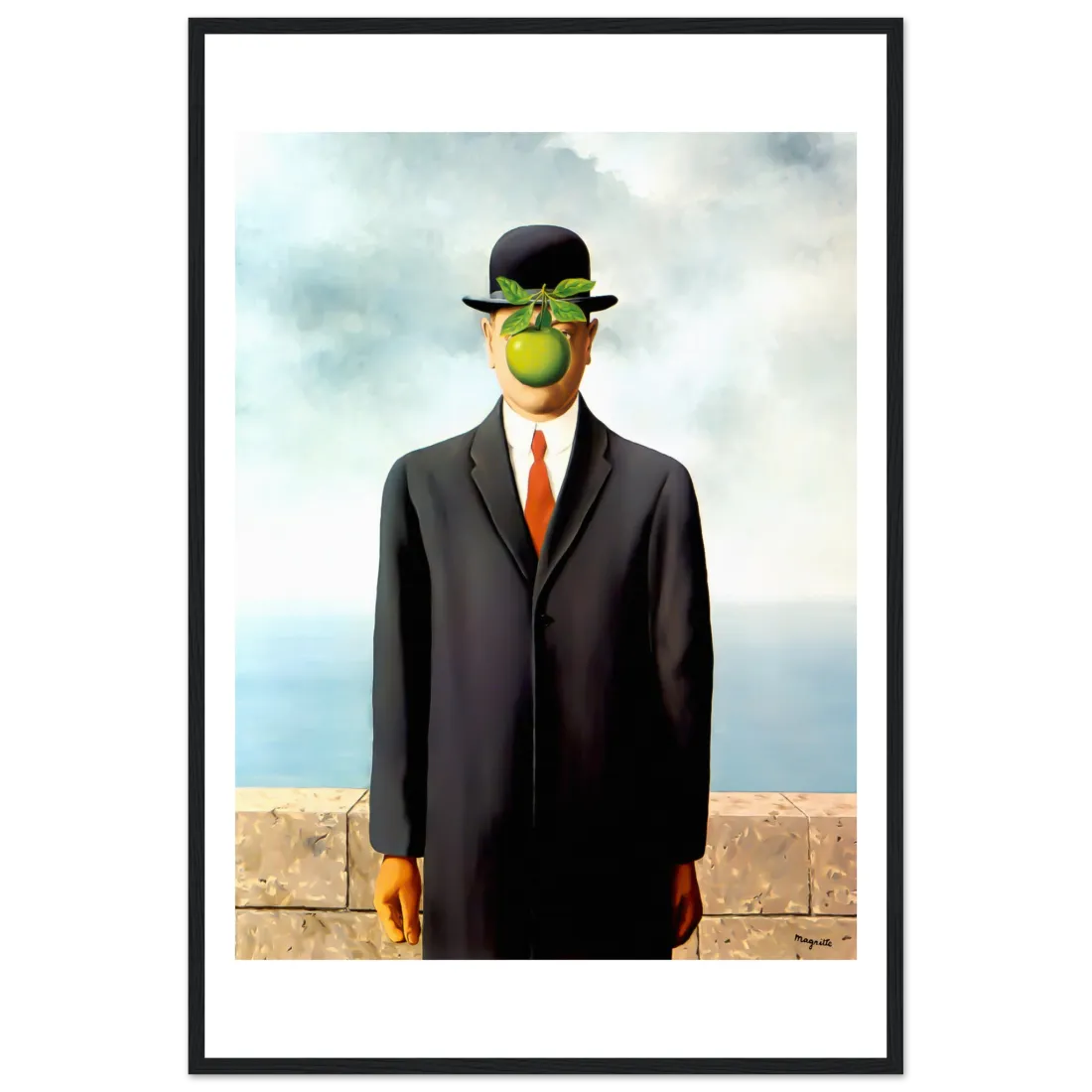 Rene Magritte The Son of Man, 1964 Artwork Poster