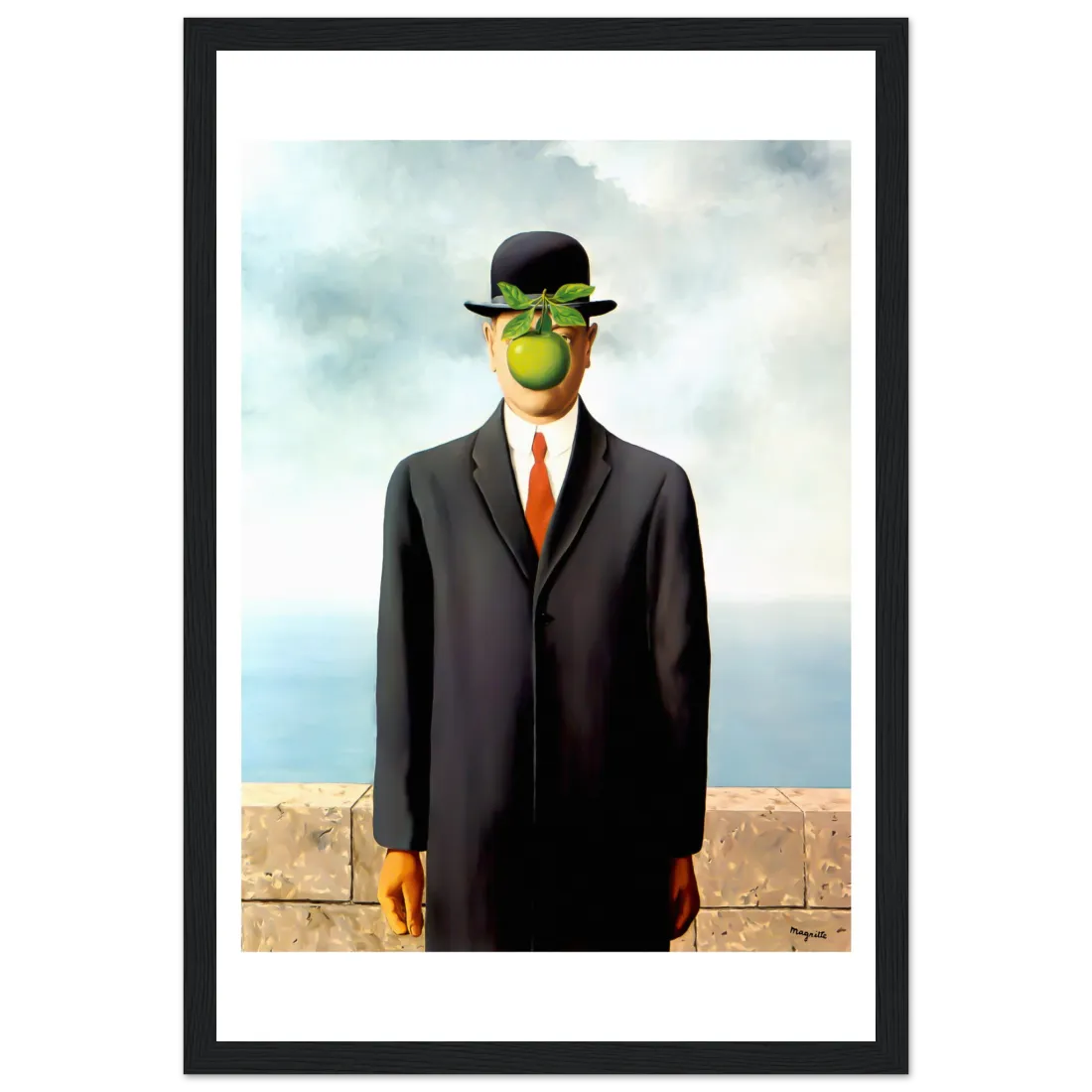 Rene Magritte The Son of Man, 1964 Artwork Poster