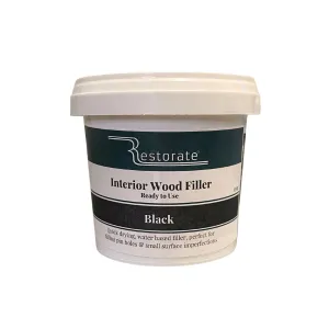 Restorate Interior Wood Filler Black 250g