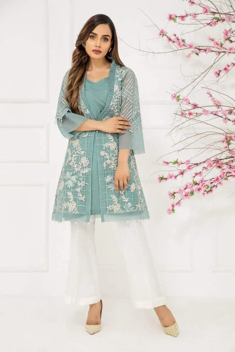 Sadia Aamir - Blue Angel - SA-LP36 - Embroidery - 1 Piece