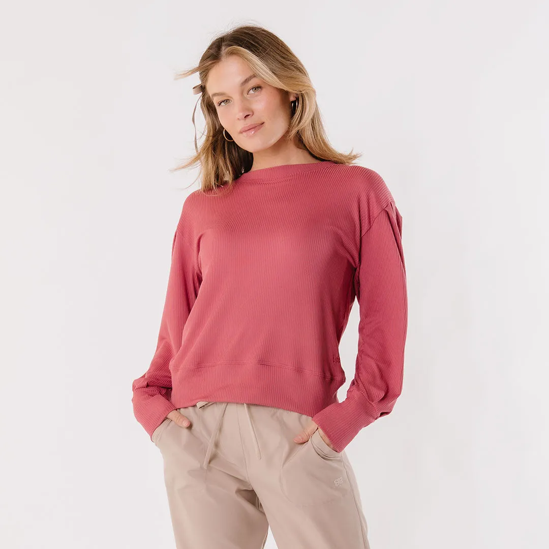 Serena Top, Mauve