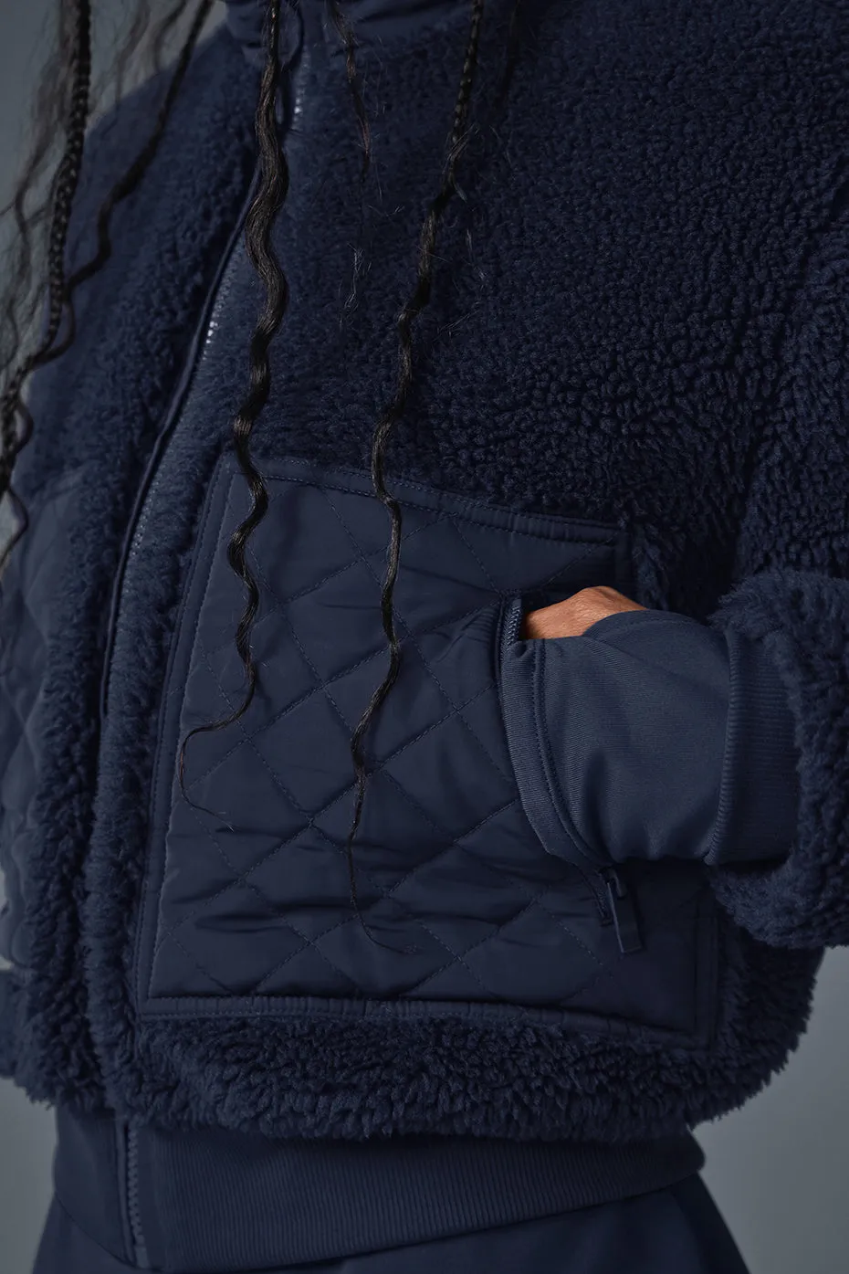 Sherpa Edge Bomber - Navy