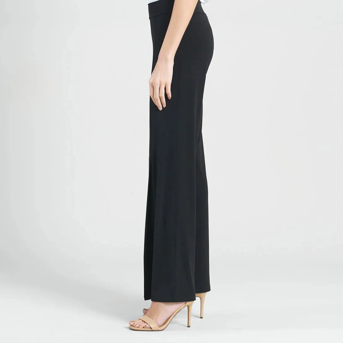 Slit Pant in Black by Clara Sun Woo