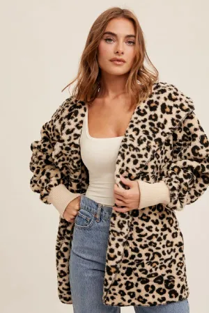 So Soft Leopard Print Sherpa