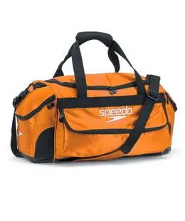 SPEEDO Medium Performance Duffel (Silver, Navy/Red/White Only)