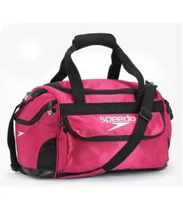 SPEEDO Medium Performance Duffel (Silver, Navy/Red/White Only)