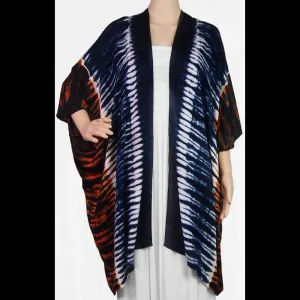 Tiger Tie-Dye Kimono