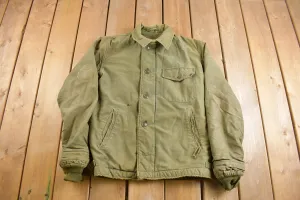 Vintage 1962 US Navy Deck Jacket