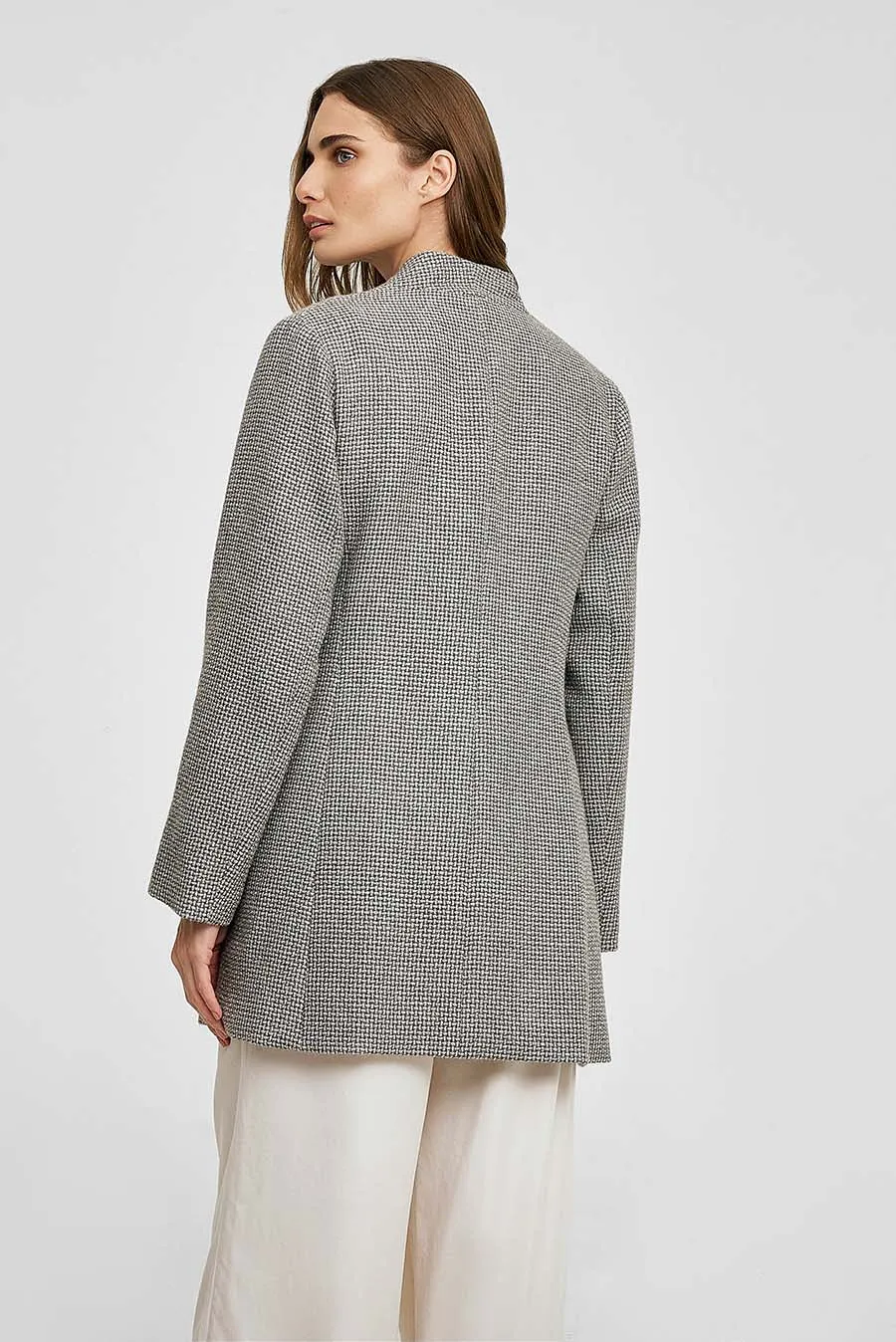 Whose Coat Baby Alpaca Color Grey