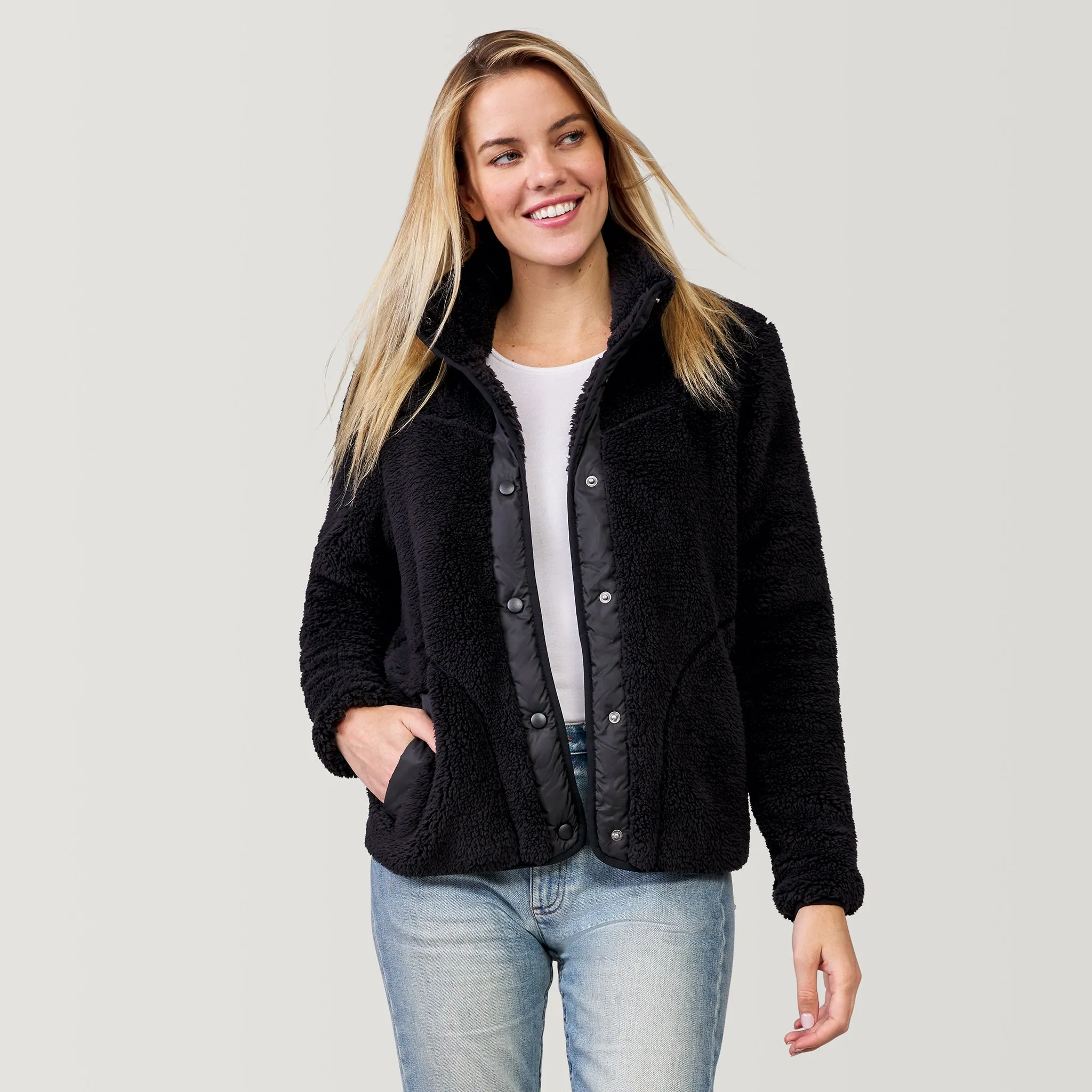 Women's Sherpa Butter Pile® Button Front Jacket