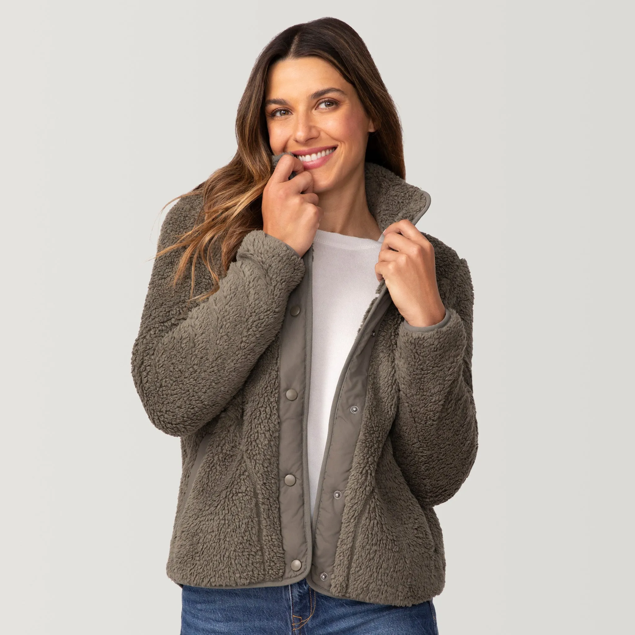 Women's Sherpa Butter Pile® Button Front Jacket